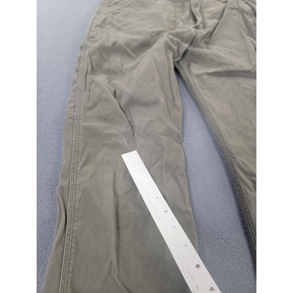 Carhartt Pants Mens 32x30 Olive Green Washed Twill Dungaree Utility Work B324 - Picture 5 of 14